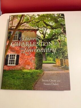 Historic Charleston & The Lowcountry Coffee Table Book - Coral Cover